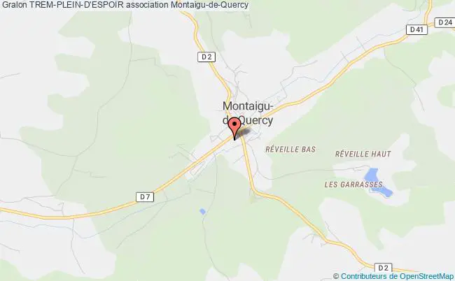 plan association Trem-plein-d'espoir Montaigu-de-Quercy