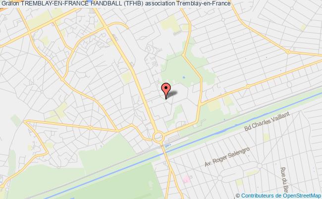 plan association Tremblay-en-france Handball (tfhb) Tremblay-en-France