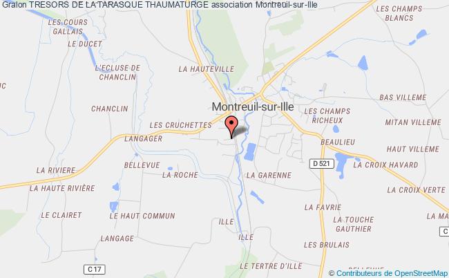 plan association Tresors De La Tarasque Thaumaturge Montreuil-sur-Ille