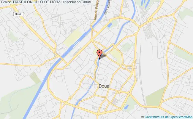 plan association Triathlon Club De Douai Douai