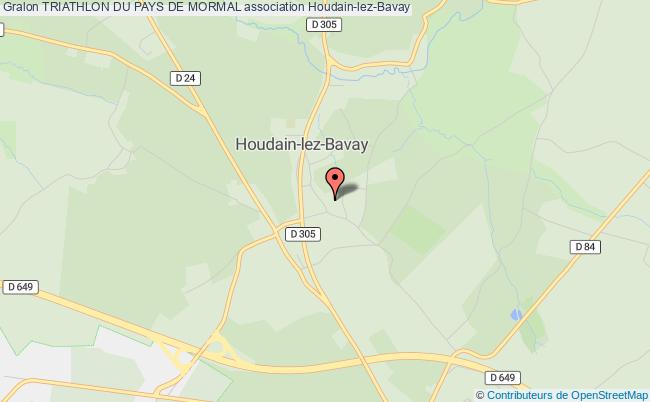 plan association Triathlon Du Pays De Mormal Houdain-lez-Bavay