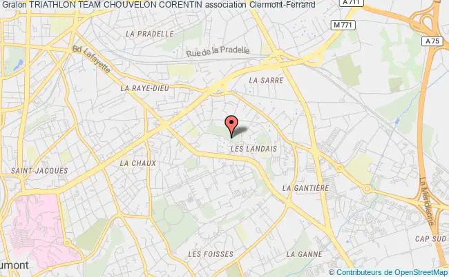 plan association Triathlon Team Chouvelon Corentin Clermont-Ferrand