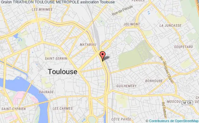 plan association Triathlon Toulouse Metropole Toulouse