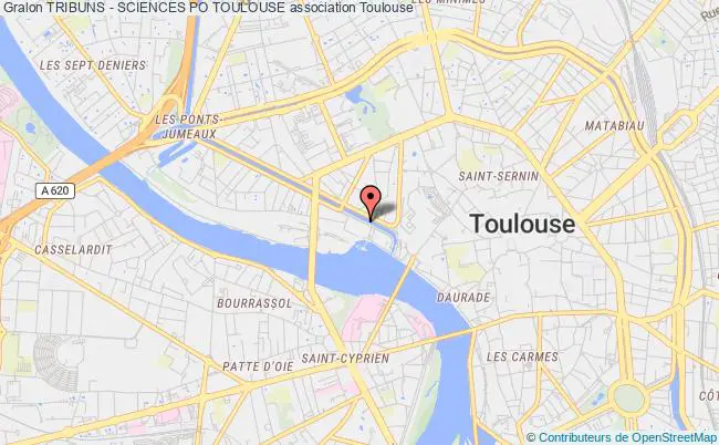 plan association Tribuns - Sciences Po Toulouse Toulouse