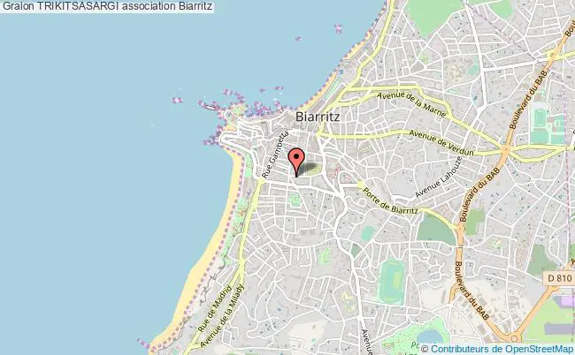 plan association Trikitsasargi Biarritz