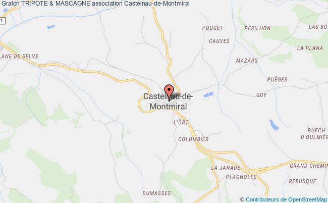plan association Tripote & Mascagne Castelnau-de-Montmiral