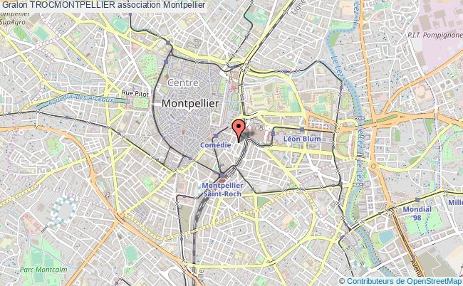 plan association Trocmontpellier Montpellier