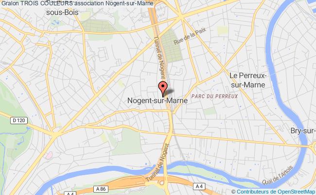 plan association Trois Couleurs Nogent-sur-Marne