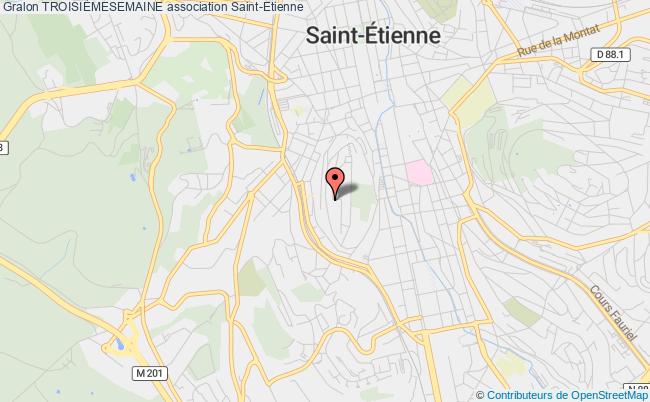 plan association TroisiÈmesemaine Saint-Étienne
