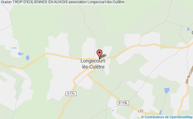 plan association Trop D'eoliennes En Auxois Longecourt-lès-Culêtre