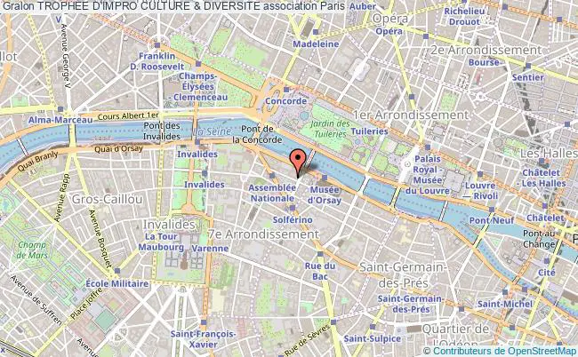 plan association Trophee D'impro Culture & Diversite Paris 7e