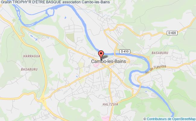 plan association Trophy'r D'Être Basque Cambo-les-Bains
