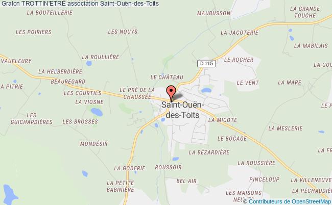 plan association Trottin'etre Saint-Ouën-des-Toits
