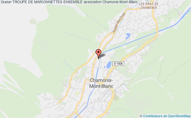 plan association Troupe De Marionnettes Ensemble Chamonix-Mont-Blanc