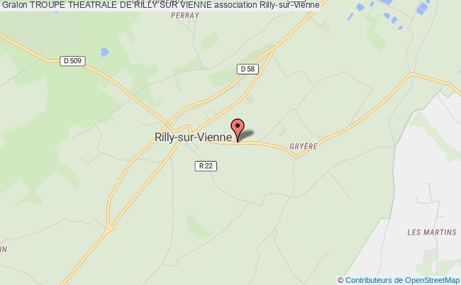 plan association Troupe Theatrale De Rilly Sur Vienne Rilly-sur-Vienne