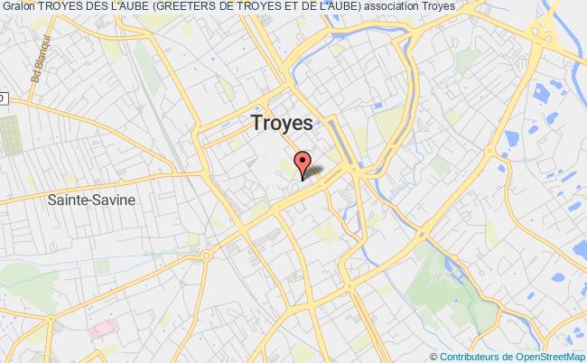 plan association Troyes Des L'aube (greeters De Troyes Et De L'aube) Troyes