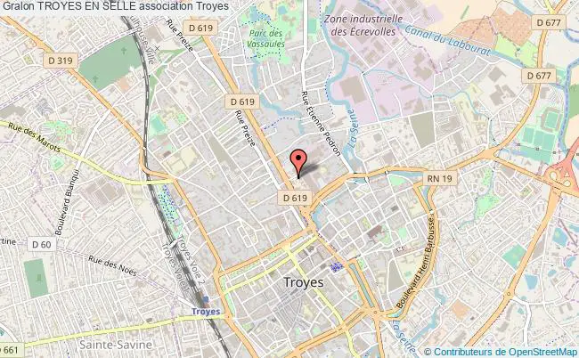 plan association Troyes En Selle Troyes