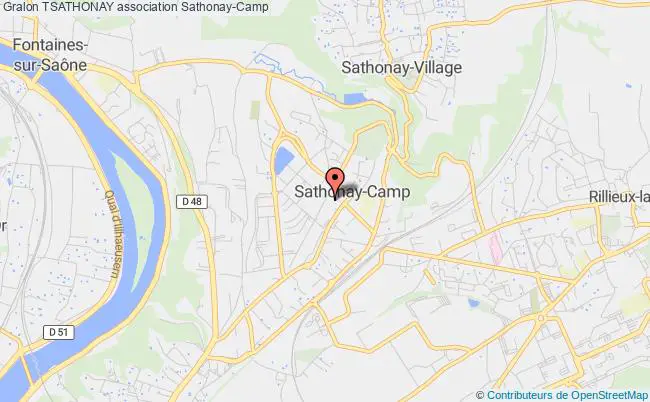 plan association Tsathonay Sathonay-Camp