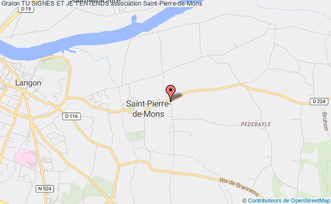 plan association Tu Signes Et Je T'entends Saint-Pierre-de-Mons