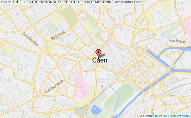 plan association Tube  Centre National De Peinture Contemporaine Caen