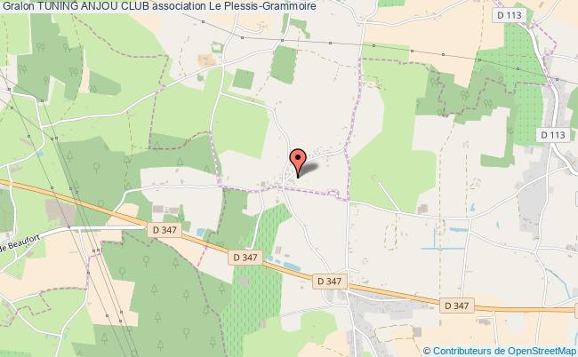 plan association Tuning Anjou Club Le    Plessis-Grammoire