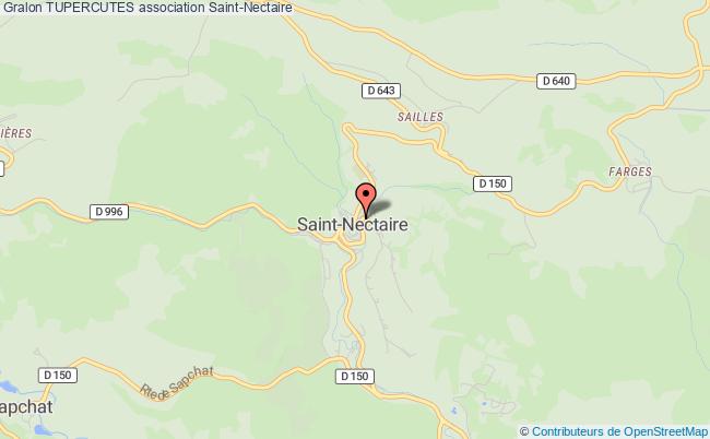 plan association Tupercutes Saint-Nectaire