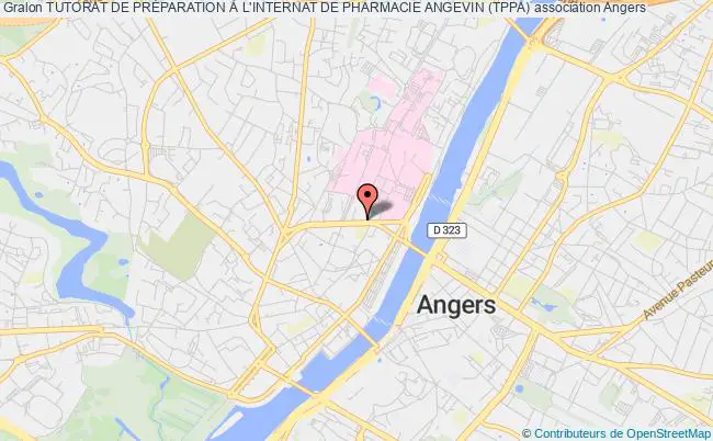 plan association Tutorat De PrÉparation À L'internat De Pharmacie Angevin (tppa) Angers
