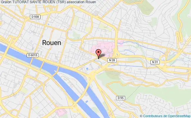 plan association Tutorat SantÉ Rouen (tsr) Rouen Cedex
