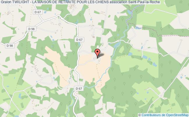 plan association Twilight - La Maison De Retraite Pour Les Chiens Saint-Paul-la-Roche