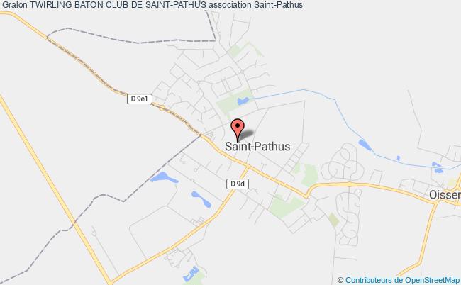 plan association Twirling Baton Club De Saint-pathus Saint-Pathus