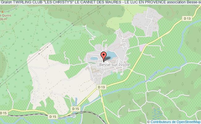 TWIRLING CLUB "LES CHRISTY'S" LE CANNET DES MAURES - LE LUC EN PROVENCE