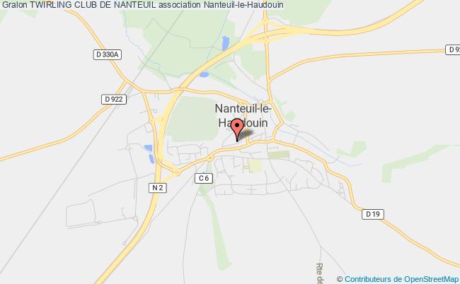 plan association Twirling Club De Nanteuil Nanteuil-le-Haudouin