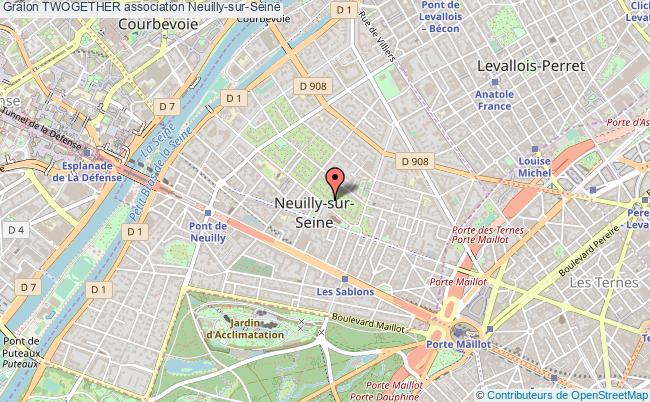 plan association Twogether Neuilly-sur-Seine
