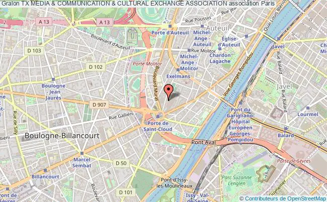plan association Tx Media & Communication & Cultural Exchange Association Paris