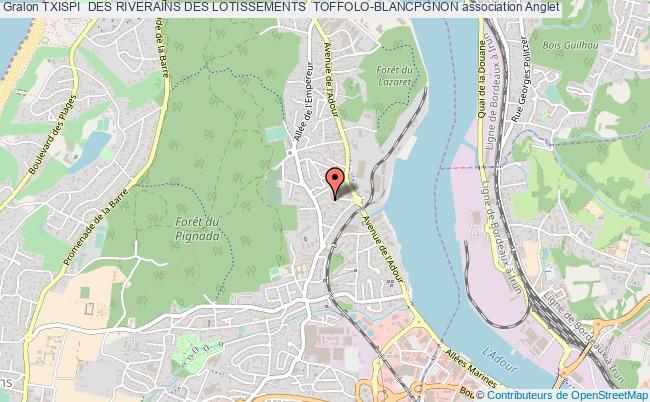 TXISPI  DES RIVERAINS DES LOTISSEMENTS  TOFFOLO-BLANCPGNON