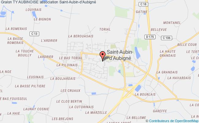 plan association Ty Aubinoise Saint-Aubin-d'Aubigné
