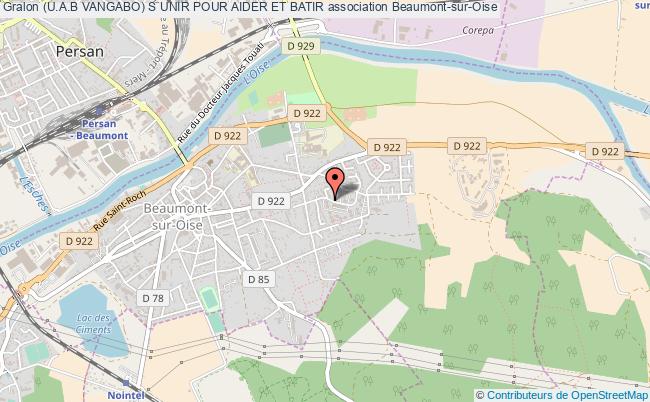 plan association (u.a.b Vangabo) S Unir Pour Aider Et Batir Beaumont-sur-Oise