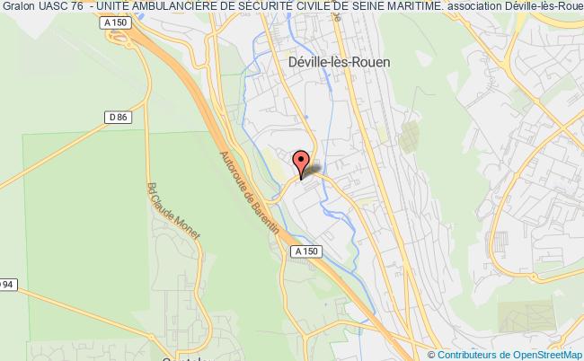 UASC 76  - UNITÉ AMBULANCIÈRE DE SÉCURITÉ CIVILE DE SEINE MARITIME.