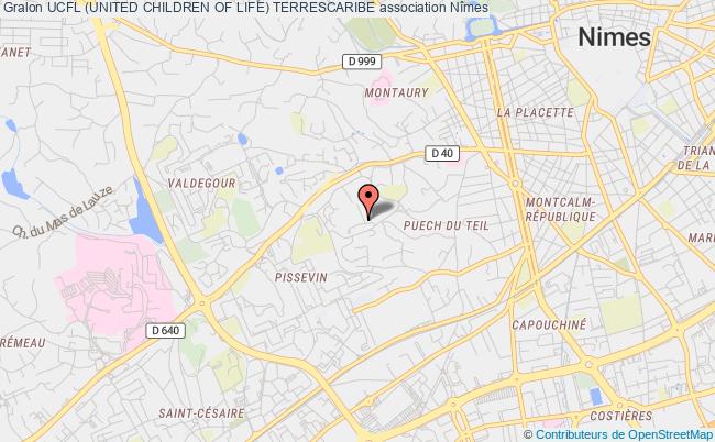 plan association Ucfl (united Children Of Life) Terrescaribe Nîmes