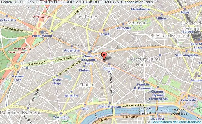 plan association Uedt France Union Of European Turkish Democrats Paris