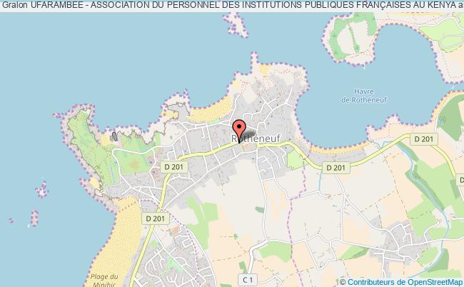 plan association Ufarambee - Association Du Personnel Des Institutions Publiques FranÇaises Au Kenya Saint-Malo
