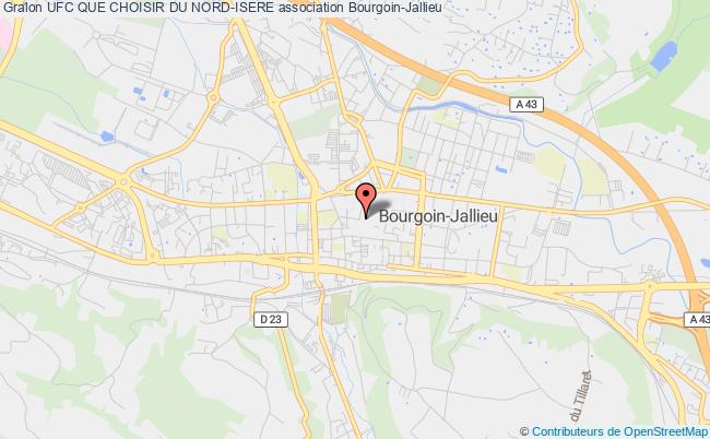 plan association Ufc Que Choisir Du Nord-isere Bourgoin-Jallieu