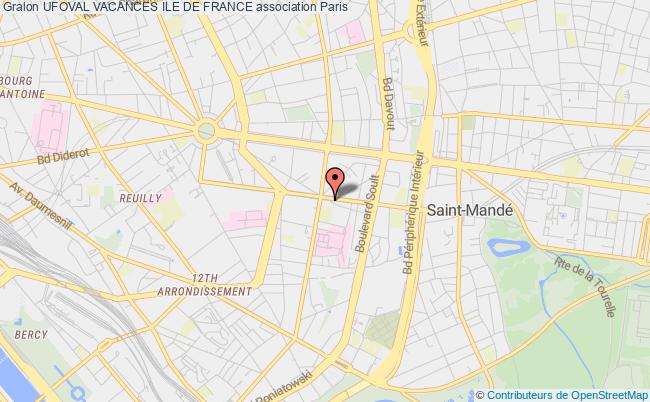 UFOVAL VACANCES ILE DE FRANCE