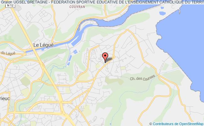 UGSEL BRETAGNE - FEDERATION SPORTIVE EDUCATIVE DE L'ENSEIGNEMENT CATHOLIQUE DU TERRITOIRE DE BRETAGNE