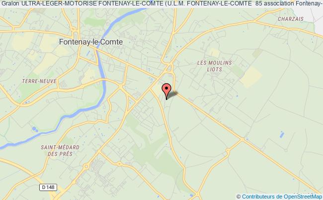 plan association Ultra-leger-motorise Fontenay-le-comte (u.l.m. Fontenay-le-comte  85 Fontenay-le-Comte