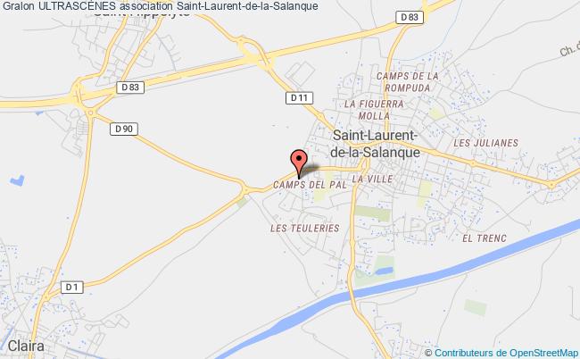 plan association UltrascÈnes Saint-Laurent-de-la-Salanque