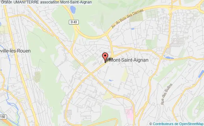 plan association Umani'terre Mont-Saint-Aignan