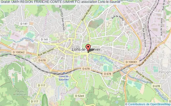 plan association Umih Region Franche-comte (umihr Fc) Lons-le-Saunier
