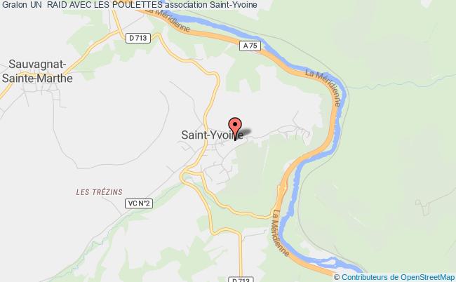 plan association Un  Raid Avec Les Poulettes Saint-Yvoine