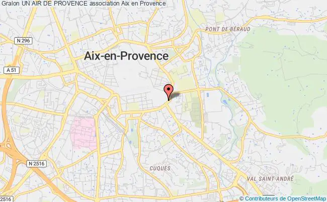 plan association Un Air De Provence Aix-en-Provence